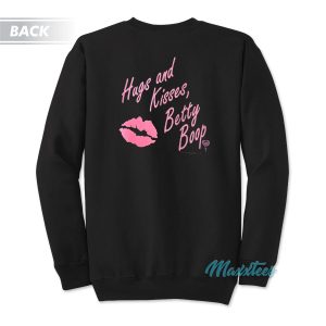 Betty Boop Hugs and Kisses Sweatshirt 2