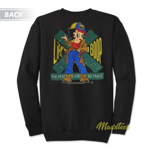 Betty Boop Life Is A Boop 1994 Vintage Sweatshirt 1