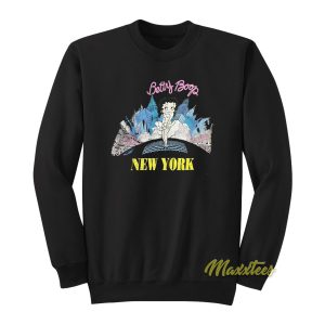 Betty Boop New York Travel Sweatshirt 1