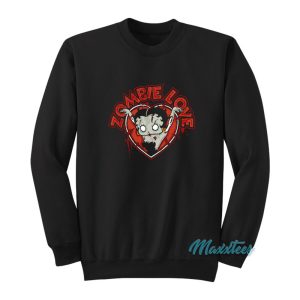 Betty Boop Zombie Love Sweatshirt