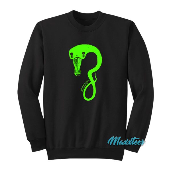 Billie Eilish Monster Green Sweatshirt