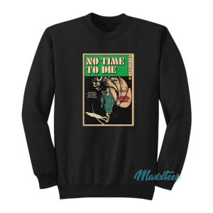 Billie Eilish No Time To Die Poster Sweatshirt 2