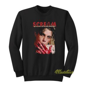 Billy Loomis Scream We All Go A Little Sweatshirt 1