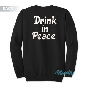 Black Death Vodka Drink In Peace Slash Sweatshirt 2