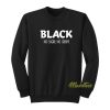 Black No Sugar No Cream Sweatshirt