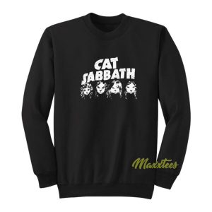 Black Sabbath Cat Sweatshirt 2