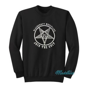 Blackcraft Wrestling Join The Cult Logo Sweatshirt 1