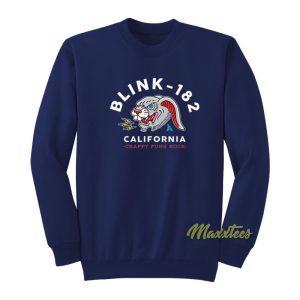 Blink 182 California Crappy Punk Rock Sweatshirt 1