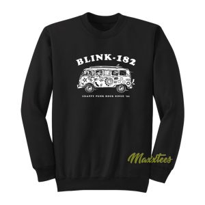 Blink 182 Crappy Punk Rock 92 Sweatshirt 1