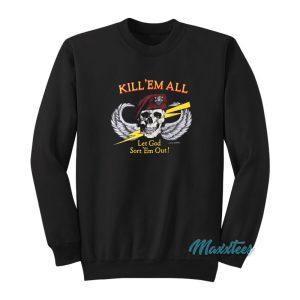 Blink 182 Kill Em All Let God Sort Em Out Sweatshirt 1