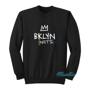 Brooklyn Nets Basquiat Crown Sweatshirt 1