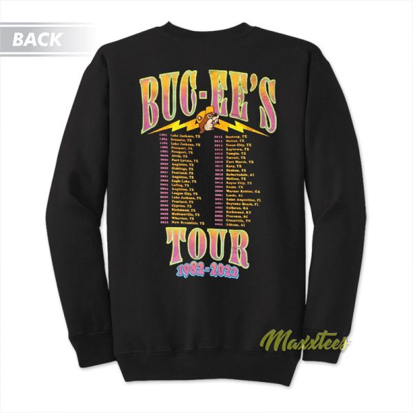 Buc-Ee’s Beaver Believer 1982 Tour Sweatshirt