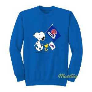 Buffalo Bills Snoopy Flag Sweatshirt 1