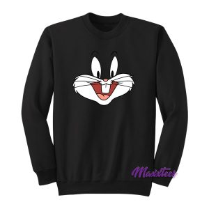 Bugs Bunny Face Looney Tunes Sweatshirt 1