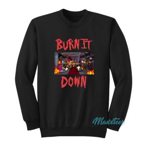 Burn It Down South Park Goth Kids Sweatshirt 1