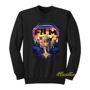 Captain Marvels Cat Sweatshirt 1