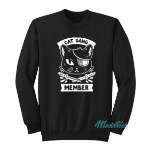 Cat Gang Member Sweatshirt 1