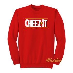 Cheez It Baked Snack Logo Sweatshirt 1