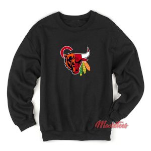 Chicago Sports Team Mashup Sweatshirt 1