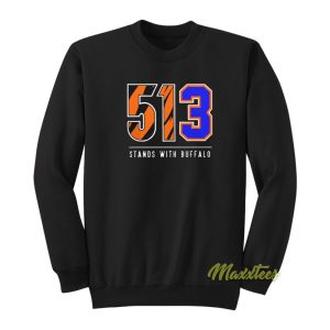 Cincinnati Bengals 51 and Buffalo Bills 3 Sweatshirt 1