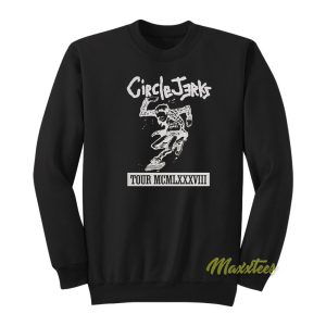 Circle Jerks Tour Mcmlxxxviii Sweatshirt 1