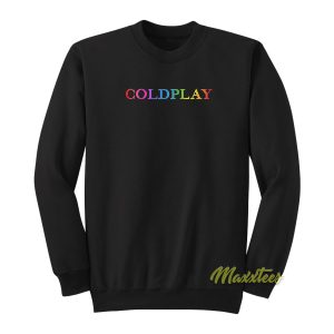 Coldplay Rainbow Sweatshirt
