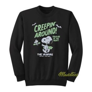 Creepin Around Creature Of The Night The Vampire Sweatshirt 2