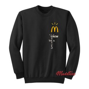 Crew Cactus Jack McDonald’s Sweatshirt