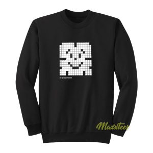 Crossword Grid Sweatshirt