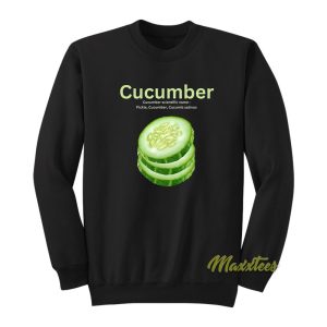 Cucumber Scientific Name Sweatshirt