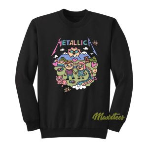 Cute Metallica Cartoon Sweatshirt
