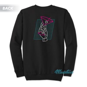 Cyberpunk Bartender Action Last Call Track Sweatshirt 1