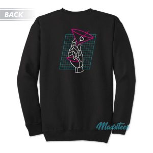 Cyberpunk Bartender Action Last Call Track Sweatshirt 3