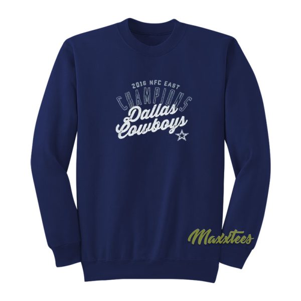 Dallas Cowboys 2016 NFC East Champions Sweatshirt