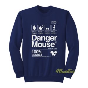 Danger Mouse Secret 100 Secret Sweatshirt