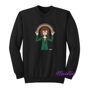 Daria I Hate Everybody Sweatshirt 1