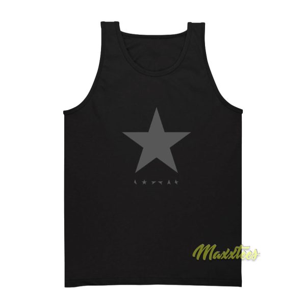 David Bowie Blackstar Album Logo Tank Top