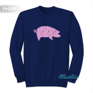 David Gilmour Flying Pig Pink Floyd Animals Sweatshirt
