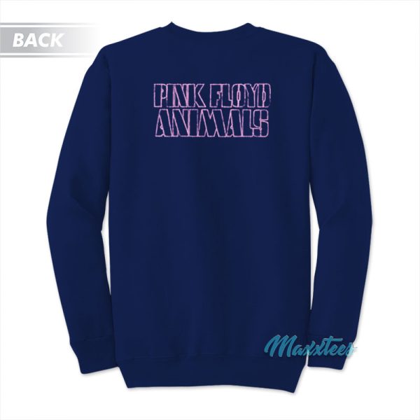 David Gilmour Flying Pig Pink Floyd Animals Sweatshirt