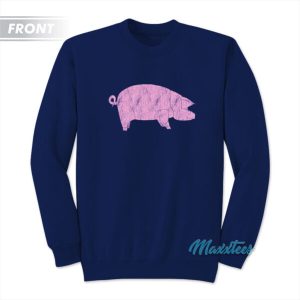 David Gilmour Flying Pig Pink Floyd Animals Sweatshirt 3