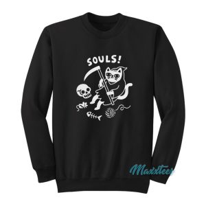 Death Cat Souls Sweatshirt 1