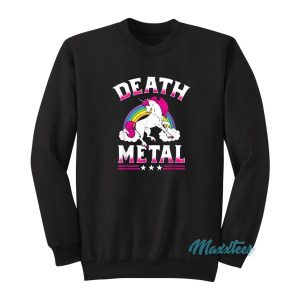 Death Metal Rainbow Unicorn Sweatshirt 2