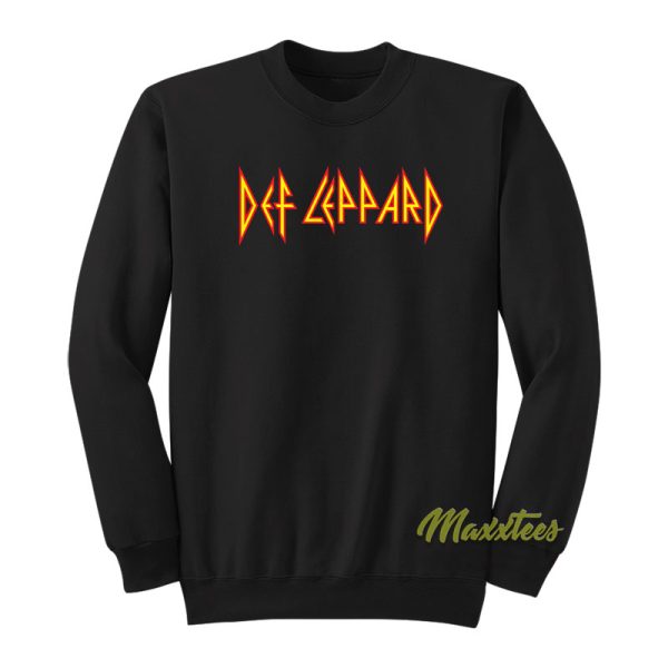 Def Leppard Logo Sweatshirt