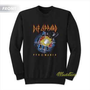 Def Leppard Pyromania Arson Oriented 1983 Sweatshirt 2