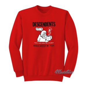 Descendents Bonus Winter 86 Tour Sweatshirt 1