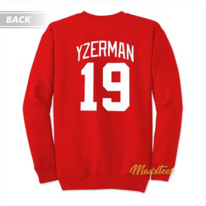 Detroit Red Wings Steve Yzerman Sweatshirt 2