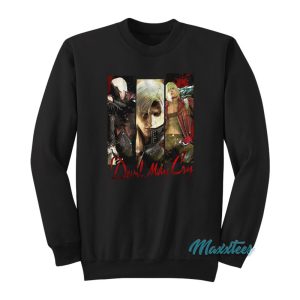 Devil May Cry Trio Black Sweatshirt 1