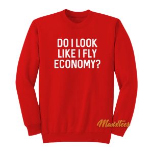 Do I Look Like I Fly Economy Sweatshirt 1