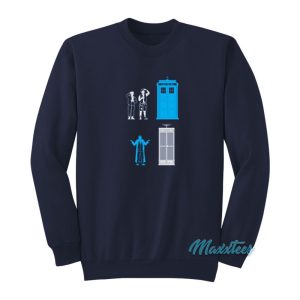 Doctor Who Bill And Ted Not My Time Machine Sweatshirt 1