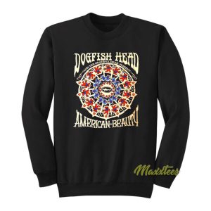 Dogfish Head American Beauty Grateful Dead Sweatshirt